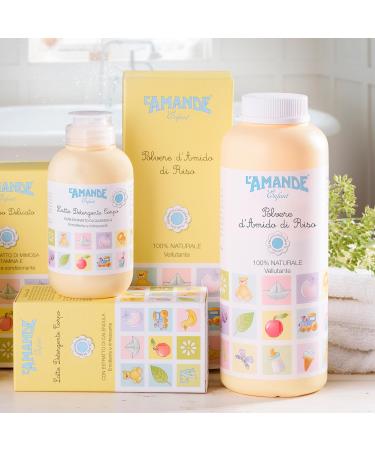 Lamande Rice Strength for Newborns - Soothing Perfumed Crumpers for Babies & Children | Natural Velvet Powder - 150g - Buy Online on GoSupps.com