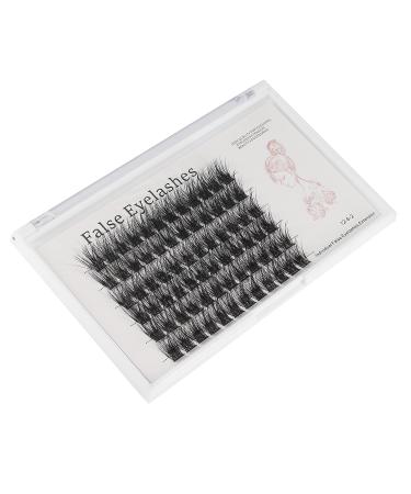 Bodermincer 72pcs 3D Effect Glue Bonded Mink Super Cluster Eyelashes D Curl - 18mm | Home Eyelash Extension Makeup - Buy Online on GoSupps.com