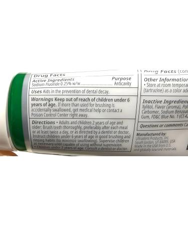 Opalescence Whitening Toothpaste Travel Size 1 Ounce (2 Pack) Fluoride Teeth Whitening Toothpaste, Mint Flavor 402-2 Mint 1 Ounce (Pack of 2) - Buy Online on GoSupps.com