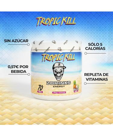  Z ZDRINKS ENERGY Z Drinks - Sugar Free & Powdered Energy Drink - 40 Services Low Calorie (16 cal) Vitamin & Minerals (Coconut Pineapple) - Buy Online on GoSupps.com