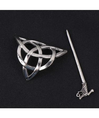 Buy Lurrose 2pcs Celtic Hair Clip - Vintage Irish Barrette Pin & Viking Hair Accessories for Men & Women - International Shipping - Buy Online on GoSupps.com