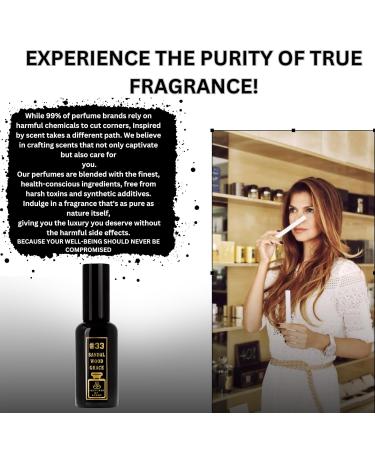 #33 Sandalwood Grace - 10ml Timeless Cologne & Mini Perfume for Men and Women NYC Craftsmanship #33 Sandalwood Grace 0.33 Fl Oz (Pack of 1) - Buy Online on GoSupps.com
