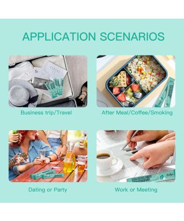 Mouthwash Travel Size Individual Mini Mouthwash Alcohol Free Cool Mint for Fresh Breath Oral Care Teeth & Gum Health TSA Compliant Portable Packets to Go 0.41 Fl Oz x 20 Packs Ice Mint - Buy Online on GoSupps.com