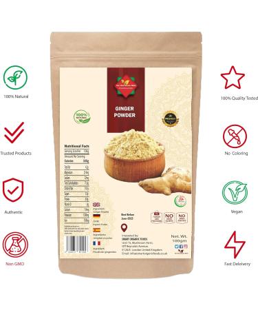 100 g | Ginger Powder Ground Ginger Spices Arabic Chinese Herbs Indian Cooking Curry Spice - Buy Online on GoSupps.com