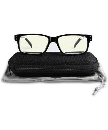 Buy Eyekeper: Black-Link Eye 1.25 Dual Strength Computer Glasses - Blue Light Filter for Optimal Eye Protection - Buy Online on GoSupps.com