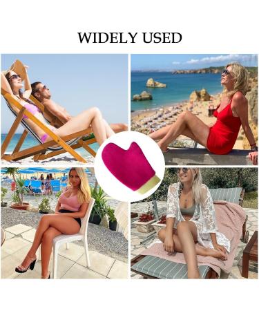  Ruwshuuk Self-Tanning Applicator | Reusable and washable tanning applicators | Long-lasting and reusable self-tanner for self-tanning lotion and mousse - Buy Online on GoSupps.com