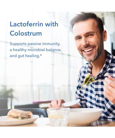 AR Group Laktoferrin with Colostrum - 90 Vegicaps for Immune Support - Allergy Research Group - Buy Online on GoSupps.com