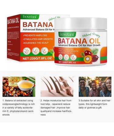 Raw Batana Oil for Hair Growth 100% Natural Organic Batana Oil Prevent Hair Loss Nourishes Scalp Reduce Dry Damanged Hair Unrefined Promotes Hair thickness for Men & Women Hair Care (120 Grams) 120 Grams - Buy Online on GoSupps.com