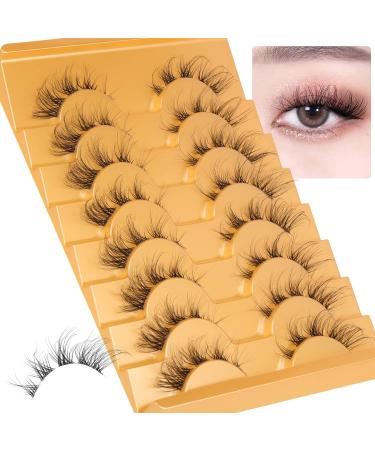 ALICE D Wispy Faux Mink Cat Eye False Eyelashes - 8 Pairs - Buy Online on GoSupps.com