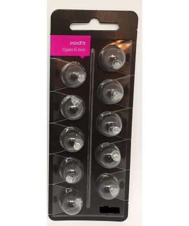 Oticon MiniRite Hearing Aid Replacement Domes - 6mm Open - 10 Count - Buy Online on GoSupps.com