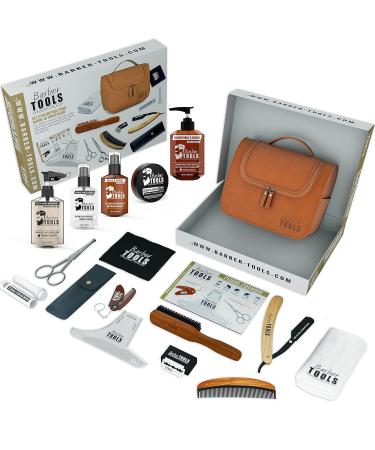 Premium French Barber Tools Kit | Beard Care Set & Shaving Essentials | International Shipping Available - Buy Online on GoSupps.com