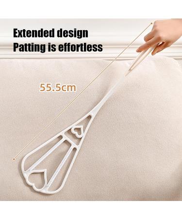 Carpet and Rug Beater - Long Handle Manual Quilt Duster Dust Removal Racket Space Saving Dust Removal Beat Tool Flexible Manual Quilt Duster for Carpet Quilt Clothing and Curtains Fanelod - Buy Online on GoSupps.com