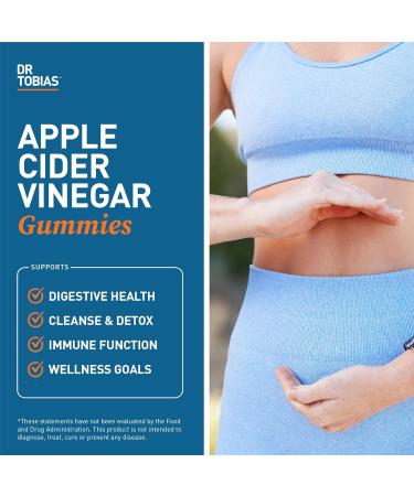 Dr. Tobias Apple Cider Vinegar Gummies & Colon Everyday Health - Daily Digestive Detox and Cleanse Support with ACV Gummies & Psyllium Husk Powder - Buy Online on GoSupps.com