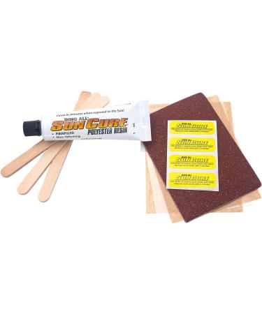 Sun Cure 1oz Fiberfill Mini Kit with Sandpaper - Surfboard Repair - Buy Online on GoSupps.com