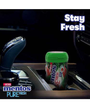 Mentos Pure Fresh Watermelon Sugar-Free Chewing Gum with Xylitol | 50 Piece Bottle - Buy Online Internationally - Buy Online on GoSupps.com