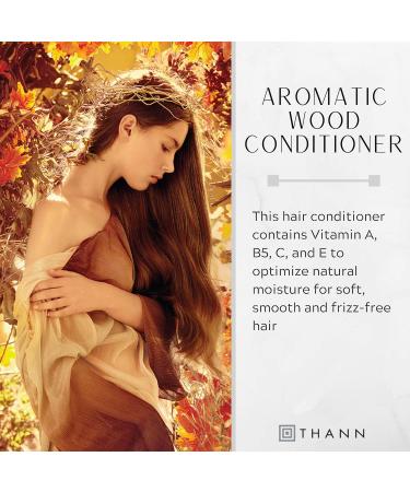 Thann Aromatic Wood Aromatherapy Hair Conditioner - Moisturizing & Strengthening Citrus Scent Paraben & Sulfate Free 200 ML - Ideal for Men & Women - Buy Online on GoSupps.com