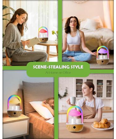 Buy Rainbow Rain Cloud Lamp & Weljoy Aromatherapy Diffuser | Night Light Humidifier White Noise | Adjustable LED & Rechargeable | International Shipping - Buy Online on GoSupps.com