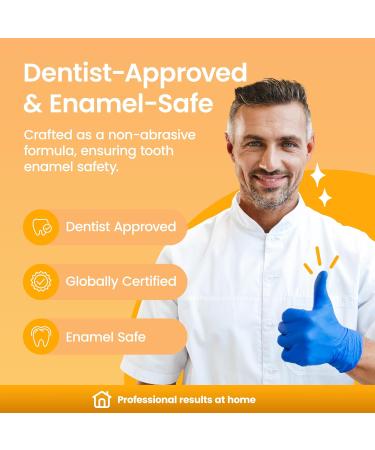 DrDent CrystalX Teeth Whitening Powder 30g - Stain Remover & Plaque Removal for Adults | Sensitive Teeth Oral Care - Buy Online on GoSupps.com