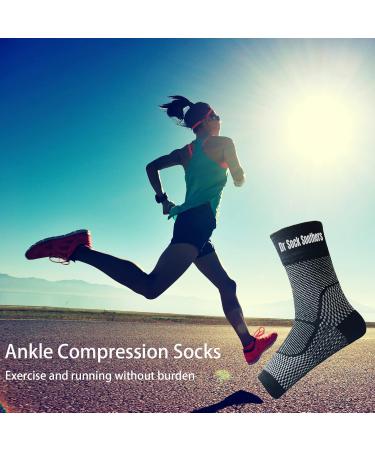 Dr Sock Soothers | 3 Pairs of Plantar Fasciitis Socks for Women & Men | Relief for Arch & Heel Pain | X-Large & Small Available - Buy Online on GoSupps.com