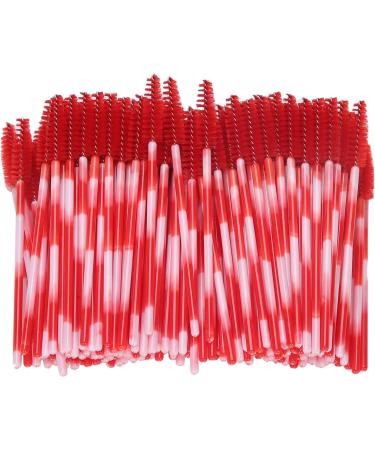 Makeup Eyelash Brush Portable Mascara Eyelash Brush Practical for Ladies Daily Makeup Women Beauty Salon(Big red) - Buy Online on GoSupps.com