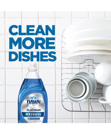 Dawn Platinum Refreshing Rain Scent Dish Soap, 54.9 fl oz - Pack of 2 - Buy Online on GoSupps.com