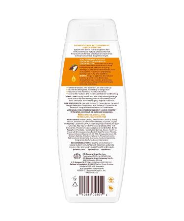 Palmer's Cocoa Butter Vitamin E Length Retention Shampoo 13.5 oz - Nourishing Hair Care - Buy Online on GoSupps.com