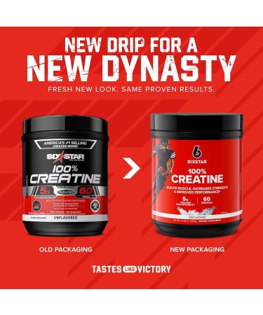 Six Star 100% Creatine Monohydrate Powder Unflavored Micronized Supplement for Muscle Building & Strength 60 Servings Ideal for Men & Women Boost Workout Performance - Buy Online on GoSupps.com