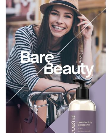 Buy Lavender Massage Oil - 8 fl oz | Paraben-Free SLS-Free & Fragrance-Free | Moisturizing Body Oil for Skin | International Shipping Available - Buy Online on GoSupps.com