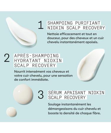 NIOXIN Scalp Recovery - Anti-Dandruff and Anti-Itch - Kit/Shampoo/Conditioner/Soothing Serum/Exfoliant - Buy Online on GoSupps.com