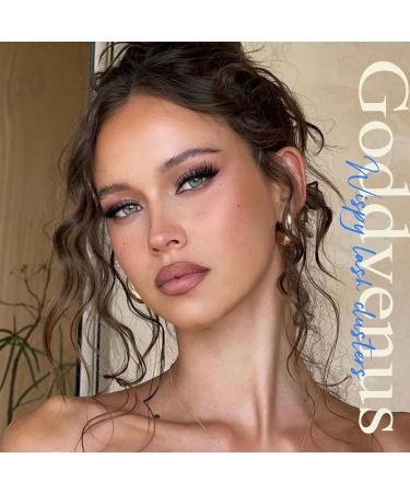 Goddvenus Wispy Lash Clusters - Natural CD Curl Eyelash Extensions DIY Invisible Band Fluffy Individual Lashes for Stunning Eyes - Buy Online on GoSupps.com