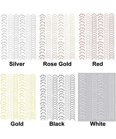 3D Geometry Decoration Striping Tape Decals Nail Sticker Nail Art Striping Tape(gold) - Buy Online on GoSupps.com