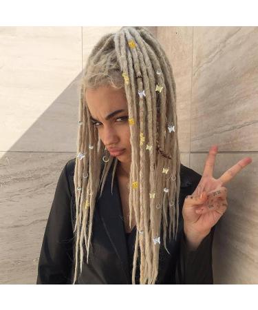 190 Pcs Hair Accessories for Braids Alloy Hair Braid Rings Hair Cuffs Hair Charms Pendant Hair Beads Set Gold & Sliver Dreadlocks Hair Accessories Hair Jewelry for Women Men Braids - Buy Online on GoSupps.com
