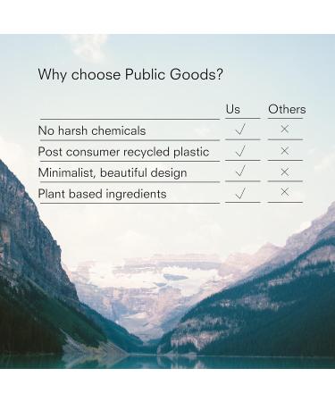 Public Goods Cr me Cleanser - Natural Vegan Face Wash for All | Gentle Hydrating Coconut Oil Cleanser | Makeup Remover for Sensitive Skin | 4 Fl Oz Made in USA - Buy Online on GoSupps.com