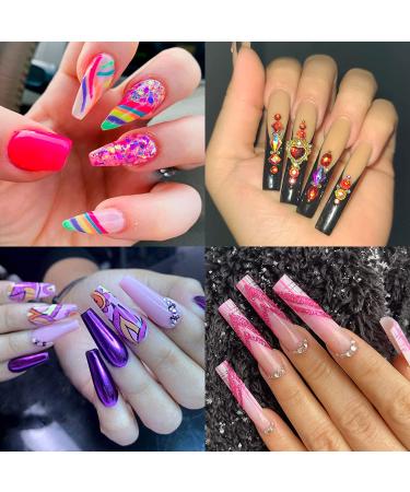 Brush-On Nail Glue for Acrylic & Press On Nails - 4pcs Strong Adhesive for Long-Lasting, Professional Results - Buy Online on GoSupps.com