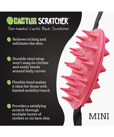 Travel-Sized Cactus Back Scratchers | Mini Back Scratchers with Aggressive & Soft Spikes - Perfect Post-Op Gift - Buy Online on GoSupps.com