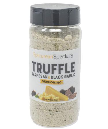 Epicurean Specialty Truffle Seasoning with Parmesan & Black Garlic 9 Ounce (Pack of 1)