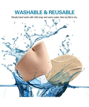 Metatarsal Pads Forefoot Sleeve with Soft Gel | Women Men | Metatarsalgia, Neuroma, Calluses Relief | L(W 8-10 M 9-11) - Buy Online on GoSupps.com