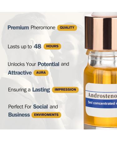 ANDROSTENONUM by Pherolec Global Male Pheromone Perfume Oil for Him Real Long-Lasting Original Best Men's Pheromones Cologne Essential Strong Spray Fragrance Essence Extra Strength Man 0.17 fl. oz Musk 0.17 Fl Oz (Pack of 1) - Buy Online on GoSupps.com
