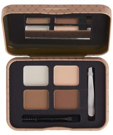 L.A. Girl Inspiring Brow Kit Light and Bright (Light) - Brow Wax & Powder Set with Tweezers and Brush - 0.035 oz & 0.15 oz - Buy Online on GoSupps.com