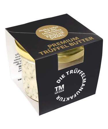 The truffle factory - delicatessen truffle butter premium with 25% real fresh black truffle the delicacy for gourmets white trueffel butter in the glass of 95 g - made in Germany