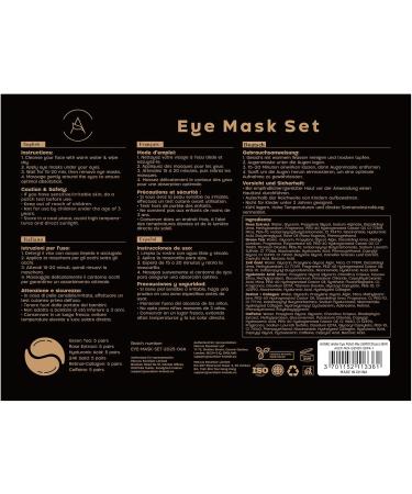 AURAE Patch Yeux Anti Cernes (30 paires) Masque Yeux avec Niacinamide et Acide Hyaluronique Patch Anti Cernes et Poches - Mix 30 pcs - Buy Online on GoSupps.com