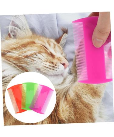 5pi ces Peigne Pour Animaux De Peignes Plastique Pour Toilettage Et Chiens Couleur - Buy Online on GoSupps.com