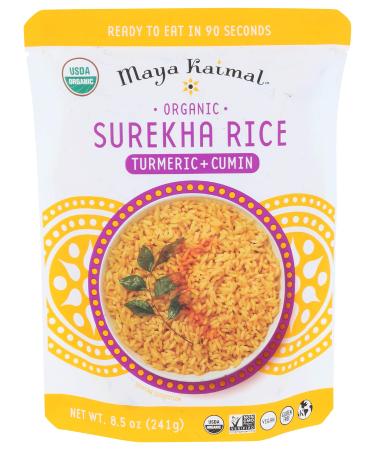 Maya Kaimal Organic Surekha Rice Turmeric + Cumin 8.5 oz (241 g)