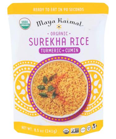 Maya Kaimal Organic Surekha Rice Turmeric + Cumin 8.5 oz (241 g)