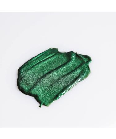 Cosmic Moon Green Metallic Face & Body Paint - Water-Based Makeup for Adults & Kids - 12ml - Buy Online on GoSupps.com