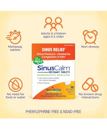 Boiron ThroatCalm Spray and SinusCalm Tablets Bundle for Sore Throat Sinus Congestion and Headache Relief - Buy Online on GoSupps.com