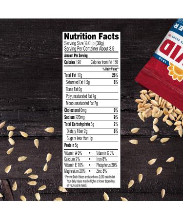 DAVID Roasted Salted Sunflower Kernels 3.7 oz - Original Flavor - Buy Online on GoSupps.com