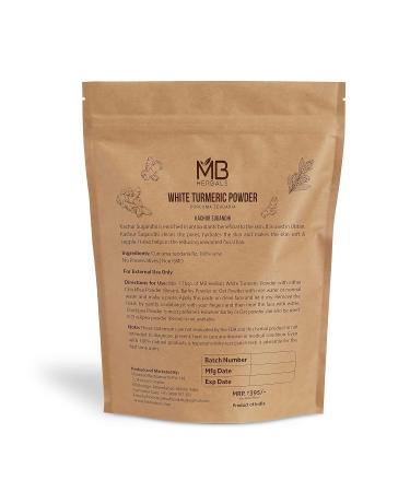Buy Organic White Turmeric Powder 8 oz | Non-GMO Curcuma Zeodaria for Skin Care | Fragrant Poolankilangu - Best Quality & International Shipping - Buy Online on GoSupps.com