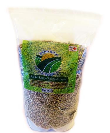 Greener Pasture Complete Balanced Rabbit Ration 4lbs Rabbit Feed Rabbit Food Rabbit Pellets Alfalfa Pellets
