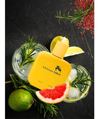 LA- CROSS YELLOW EAU DE TOILETTE 3.4 FL. Oz. Aromatic Fruity fragrance for men. - Buy Online on GoSupps.com